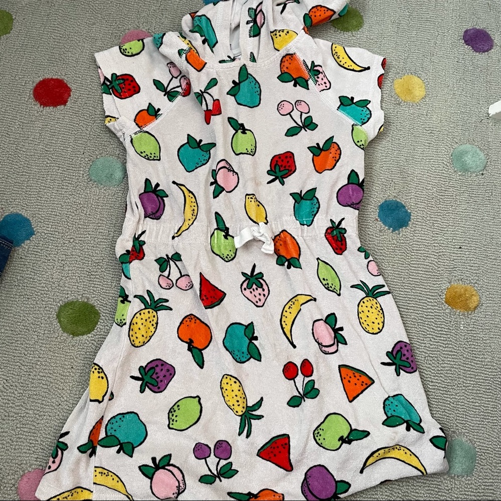 Hanna Anderson Coverup•Size 8 🍓🍋🍒🍍🍊